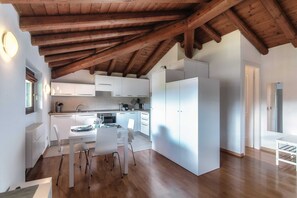 Apartment | 1 Schlafzimmer, Bettwäsche aus ägyptischer Baumwolle