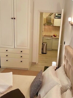 1 sovrum, strykjärn/strykbräda, wi-fi och sängkläder