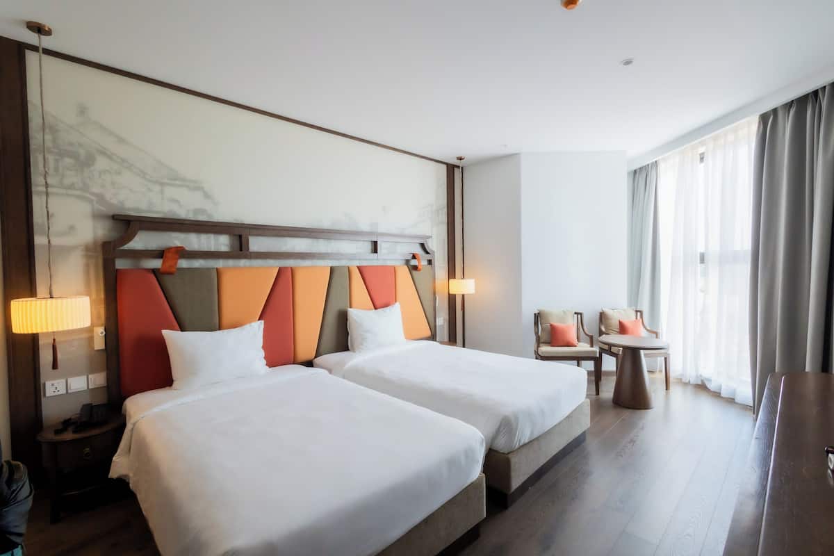 Executive Room, Multiple Beds, Ocean View, Sea Facing | 1 bedroom, Egyptian cotton sheets, premium bedding, down comforters
