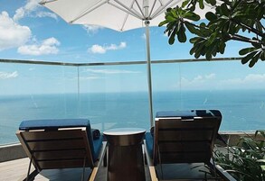 Premium-penthouselejlighed - 2 soveværelser (Master) | Terrasse/gårdhave