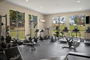Fitness facility - Trailside Tranquility, new renovations 2025 | Slope-Side at Mount Snow (Dover)