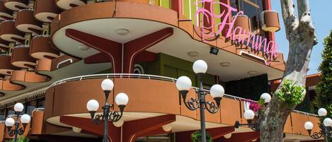 Fassade der Unterkunft