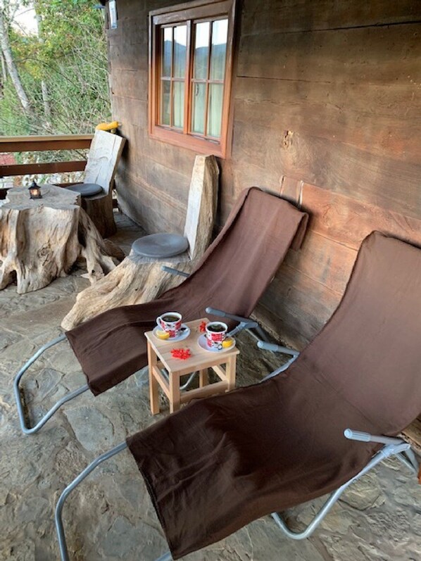 Ferienhaus (Two Bedroom Holiday Home with Terrace) | Terrasse/Patio