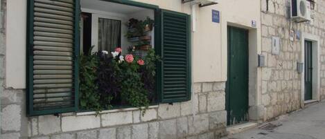 Entrada de la propiedad