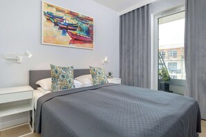 1 soverom, strykejern/-brett, wi-fi og sengetøy