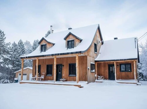 Au Chic Chalet des Chutes | Chic Chalet | Spa