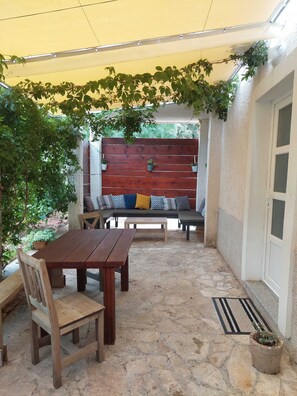 Apartment (Apartments Paula - One Bedroom Apartm) | Terrace/patio - Apartments Paula (Tisno)