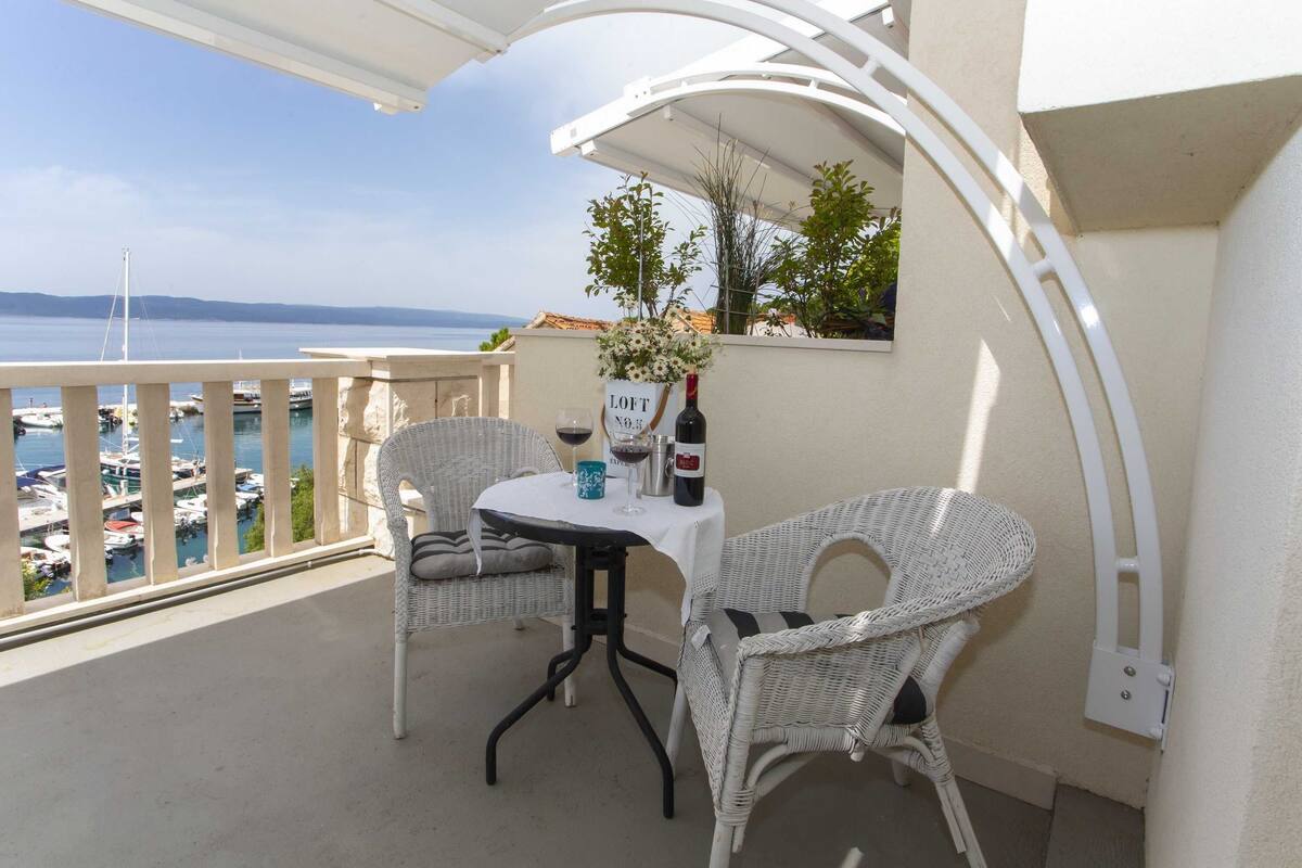 Studio (Studio Apartment with Terrace and Sea) | Terrasse/Patio