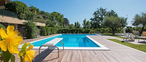 Seasonal outdoor pool