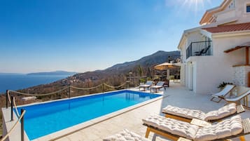 Villa (Four Bedroom Villa with Swimming Pool) | Outdoor pool | Seasonal outdoor pool, pool umbrellas, sun loungers