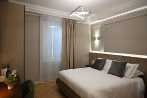 Suíte superior | Roupas de cama premium, edredons de pluma