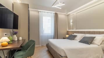 Phòng Suite Superior | Bộ đồ giường cao cấp, chăn bông, nệm cao su hoạt tính (memory foam)