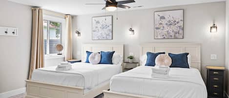 7 bedrooms, iron/ironing board, WiFi, bed sheets