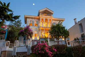 Façade de l’hébergement