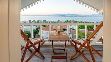 Panoramic Penthouse - Balcony, Sea View, Rome Suite | Balkon