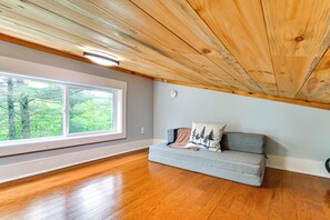 Interior - Modern Hersey Tiny Home w/ Private Hot Tub! (Hersey)