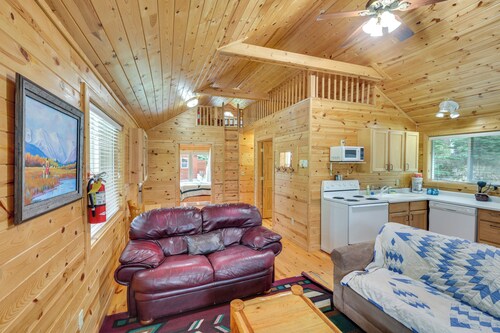 Hike, Ski, Atv! Ride-ready Deadwood Cabin w/ Grill
