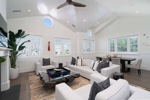 Smart-TV, peis og kontorer