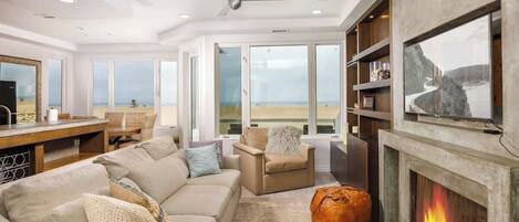 Smart-TV, peis og kontorer