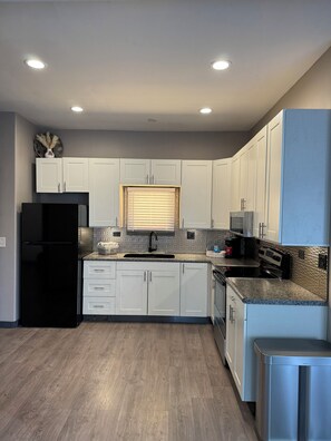 Microwave, oven, stovetop