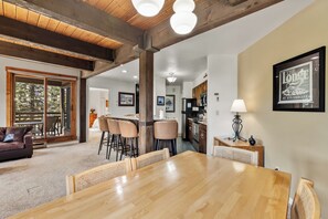 Dining - Corner Condo Near Gondola | 2BR Retreat w/ Pool, Hot Tubs and Deck Views! (Steamboat Springs)