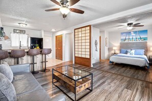 1 Schlafzimmer, Bügeleisen/Bügelbrett, kostenloses WLAN, Bettwäsche