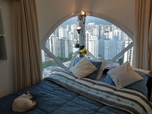 1 habitación, tabla de planchar con plancha, wifi y ropa de cama 