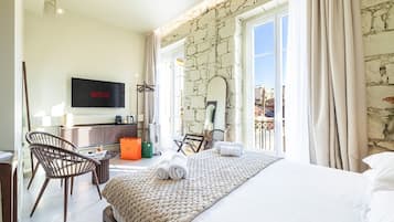 Superior Double Room, Balcony | Select Comfort beds, in-room safe, individually furnished