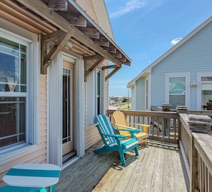 Terrace/patio - Melon Camp - Dive into Fun with Pool Access! (Surf City)