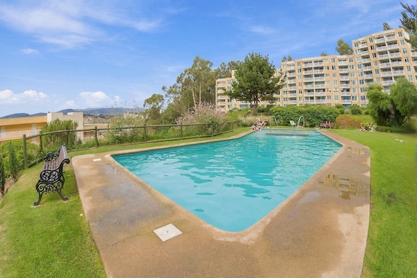 Seasonal outdoor pool