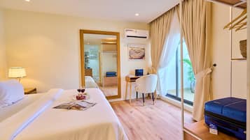 Apartemen Deluks | 1 kamar tidur, meja kerja, dan ruang kerja ramah laptop