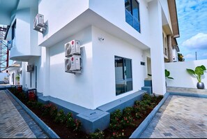 Façade de l’hébergement