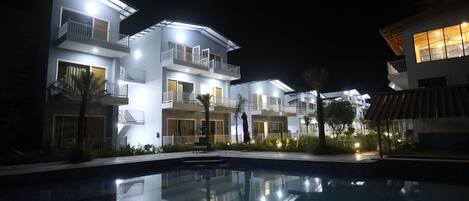 Fasade – kveld/natt