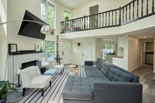 Berkshire Summer Chalet w/ Sparkling Pool + Private Hiking Trails