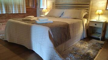 Chalé Premium | Sábanas de algodón egipcio y ropa de cama de alta calidad