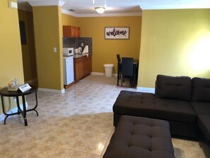 Living area - Two-Bedroom Apartment (Freeport)