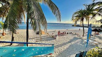 Accommodatie ligt op het strand