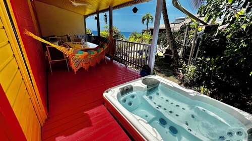 Ti Kaz Coco Jungle Jacuzzi & sea view