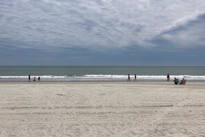 On the beach