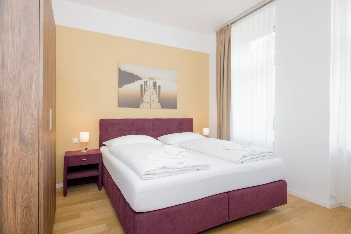 Appartement | Een strijkplank/strijkijzer, gratis wifi, beddengoed