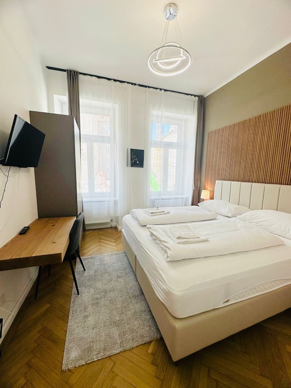 Apartment | Bügeleisen/Bügelbrett, kostenloses WLAN, Bettwäsche