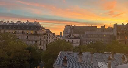 Appartement de 2 chambres dans le centre de Paris, prĂšs du Marais, Ă Oberkampf