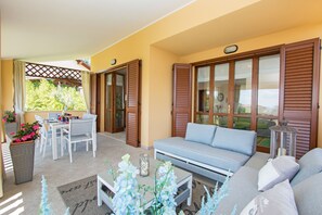 Departamento, vista al lago | Terraza o patio