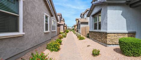 Enceinte de l’hébergement