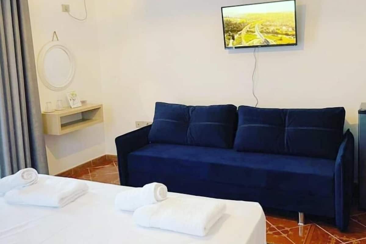 2 habitaciones, ropa de cama de alta calidad y cubrecamas