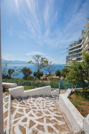 Panoramic Apartment, Patio, Ocean View | Terrace/patio