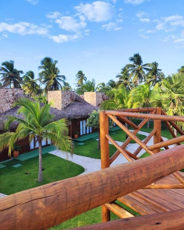 Aerial view - TERRASA SOLAR HOTEL (Amontada)