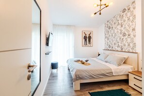 4 sovrum, värdeförvaringsskåp på rummet och strykjärn/strykbräda