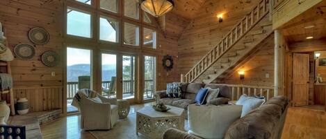 Télévision, cheminée, jeux vidéo, espaces bureaux