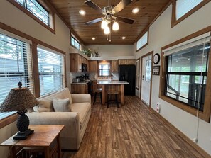 Televisor intel·ligent i llar de foc 